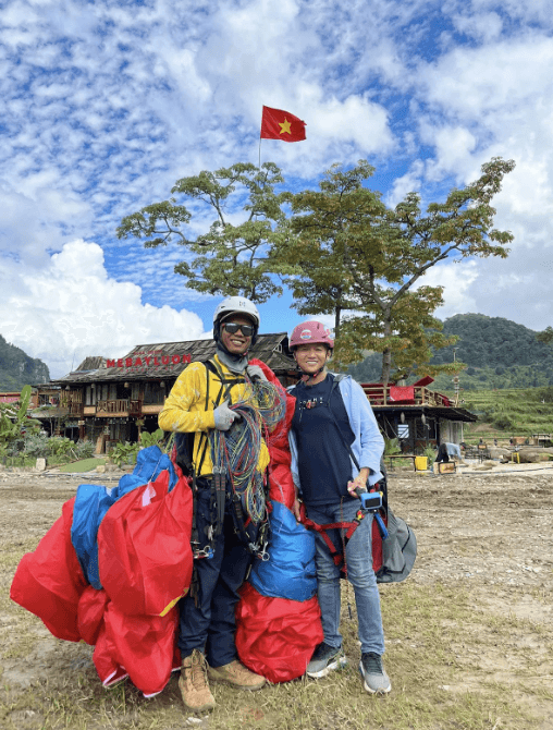 Phi công MINH TRUNG selfie