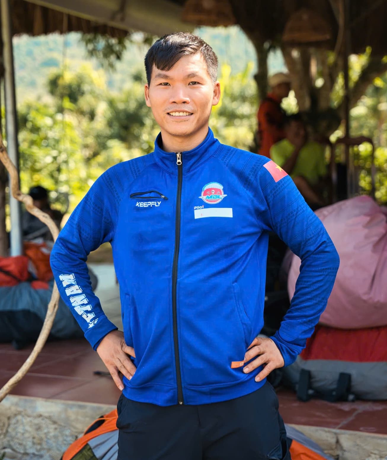 NGÔ ĐỘI - Team Pilot tại Mebayluon Paragliding