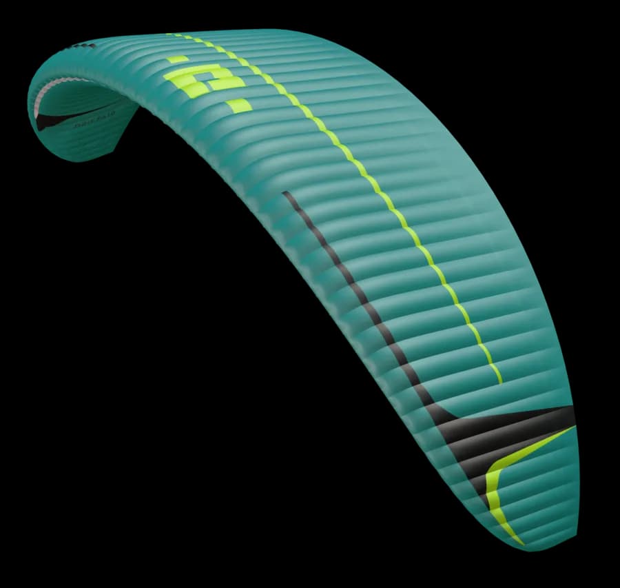 Dudek DriftAir 2 — Dù PPG biểu diễn