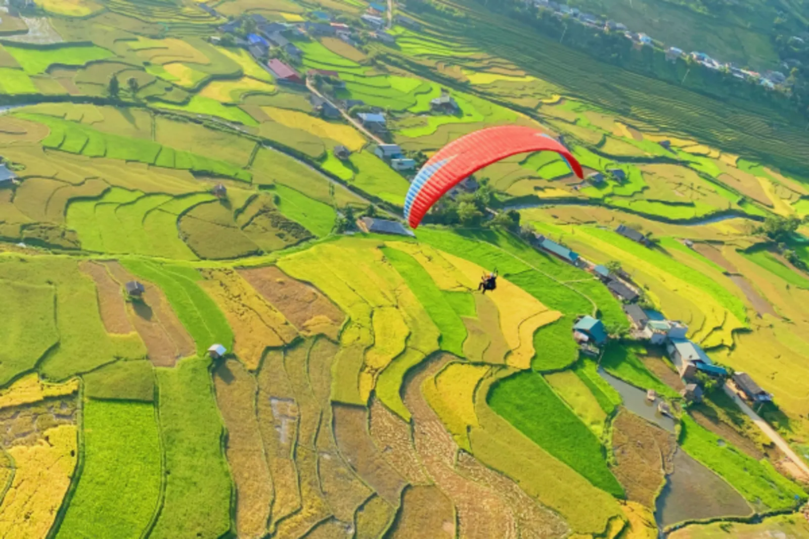 Lễ hội dù lượn Mùa Vàng 2026 tại đèo Khau Phạ