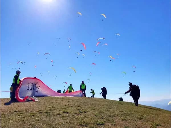 Pre-flight Checks and Paragliding Launch Technique