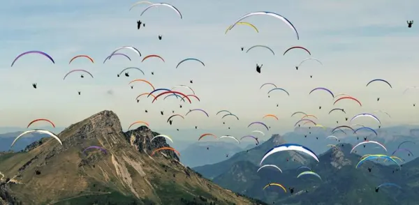 Paragliding Around the World: History, Sites and Competitions