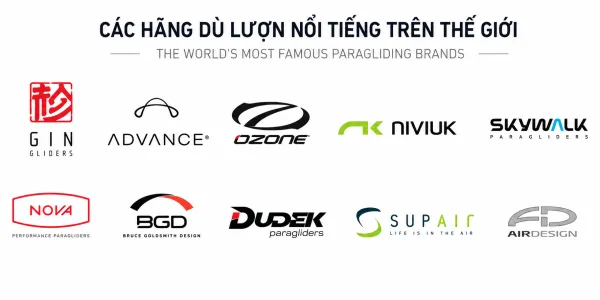 The Paraglider Brands Pilots Trust Worldwide