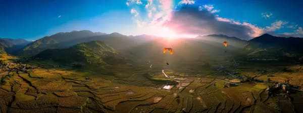 Mùa bay dù lượn đẹp nhất Việt Nam: lịch theo tháng từng điểm bay