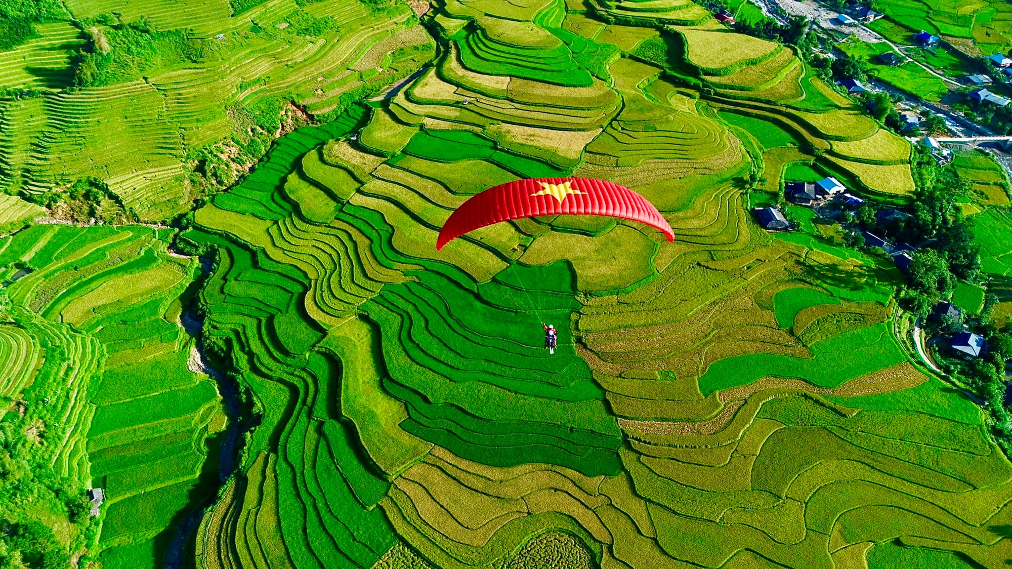 Bay Dù Lượn Mù Cang Chải Hay Sapa? So Sánh Thật Từ Đơn Vị Vận Hành Cả Hai Điểm Bay