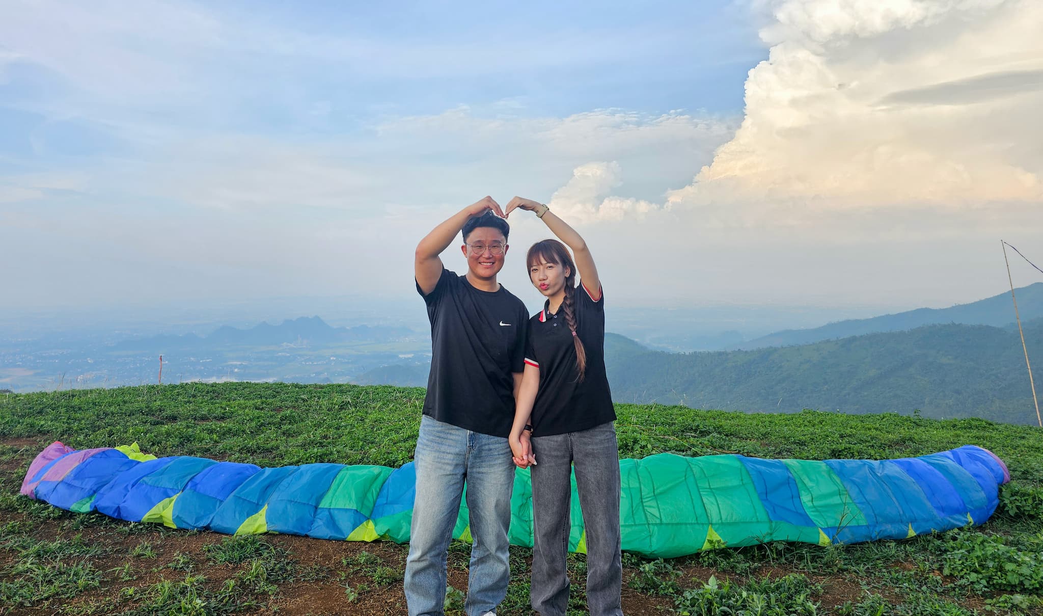 A Different Valentine's Gift: A Tandem Paragliding Flight