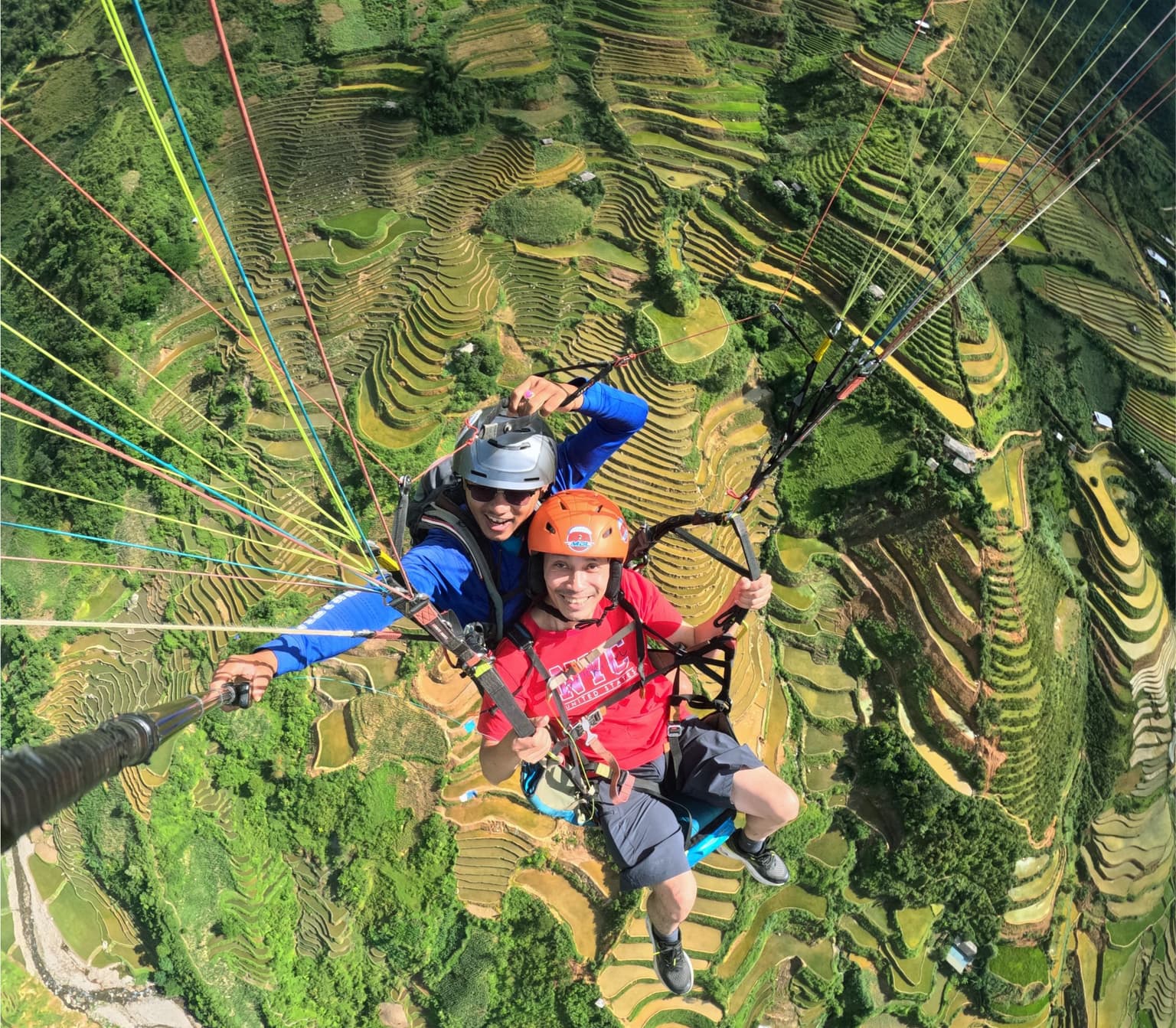Tháng 6 trên thung lũng Lìm Mông - Khi Tây Bắc đẹp nhất nhìn từ bầu trời