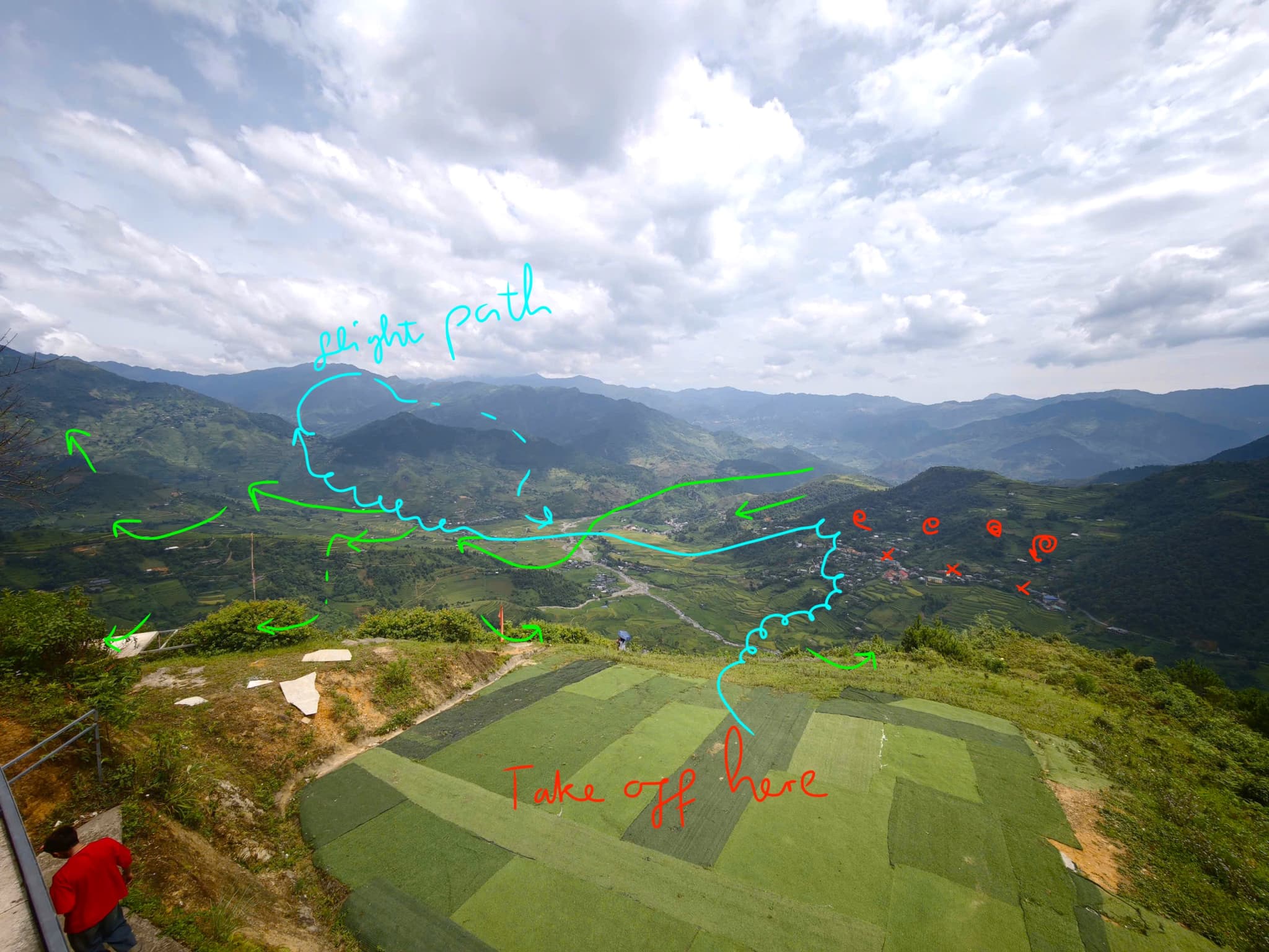 Flying Techniques at Khau Pha Pass — The Three Main Wind Scenarios