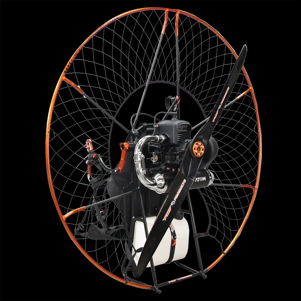 Fly Products Eclipse Atom 80 — Ultralight solo paramotor