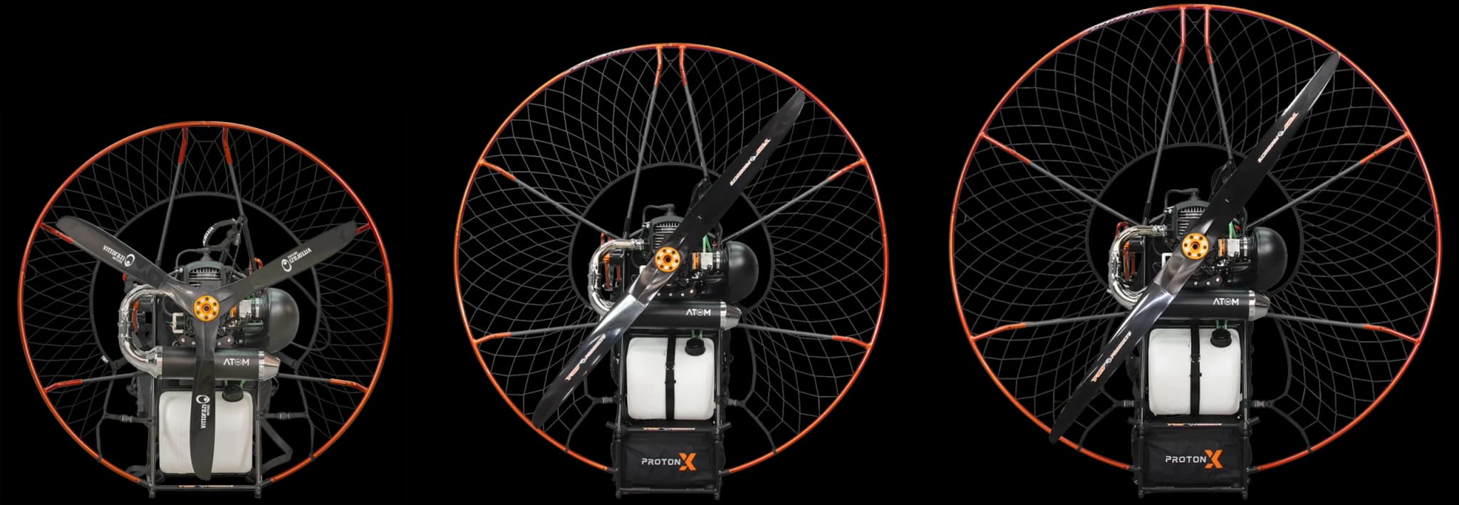 Fly Products Proton — Compact solo paramotor