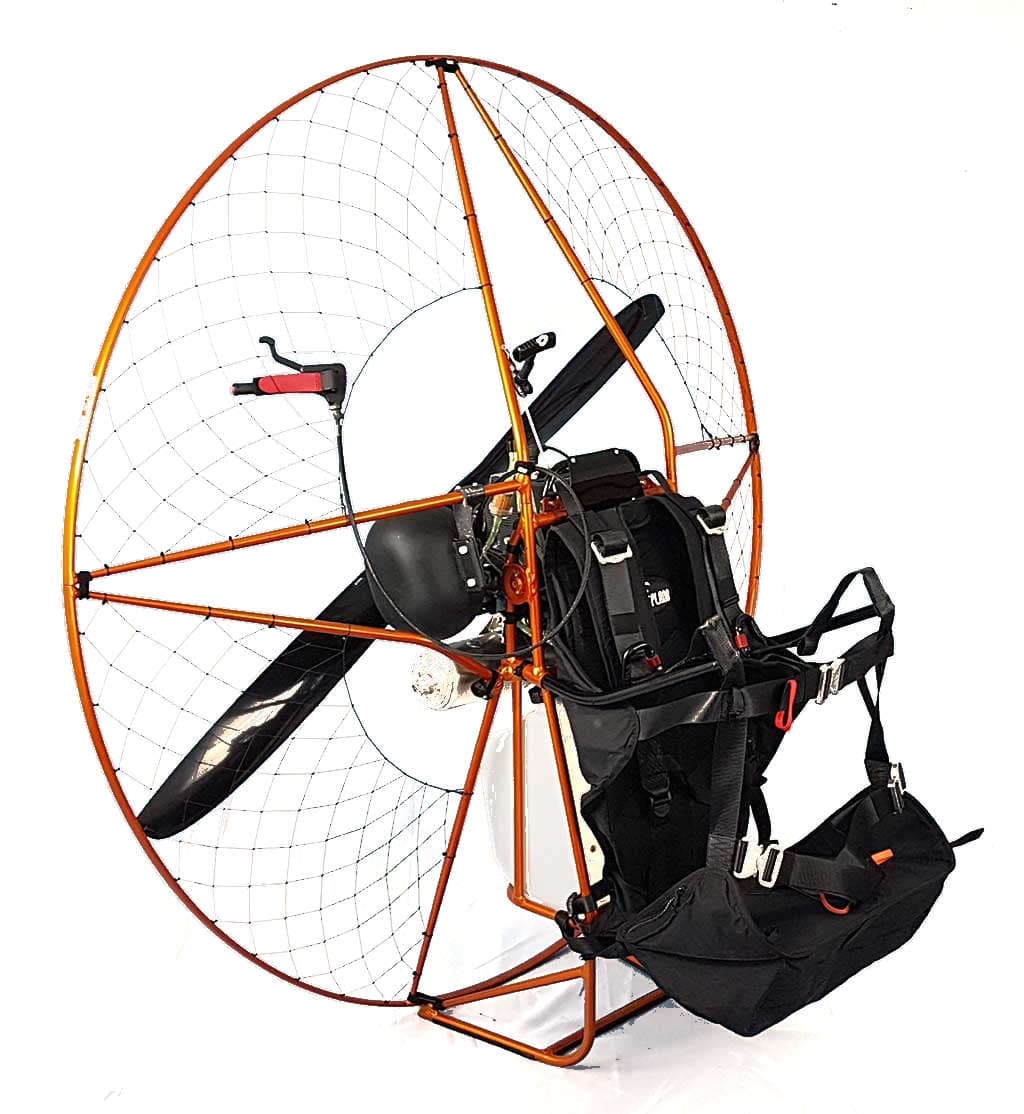 Miniplane LR PSF — Long Range solo paramotor, high hang points